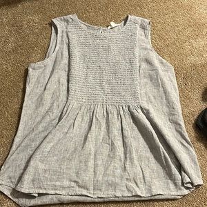 Sleeveless top